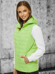 Női Mellény mész OZONEE JS/M23039/156