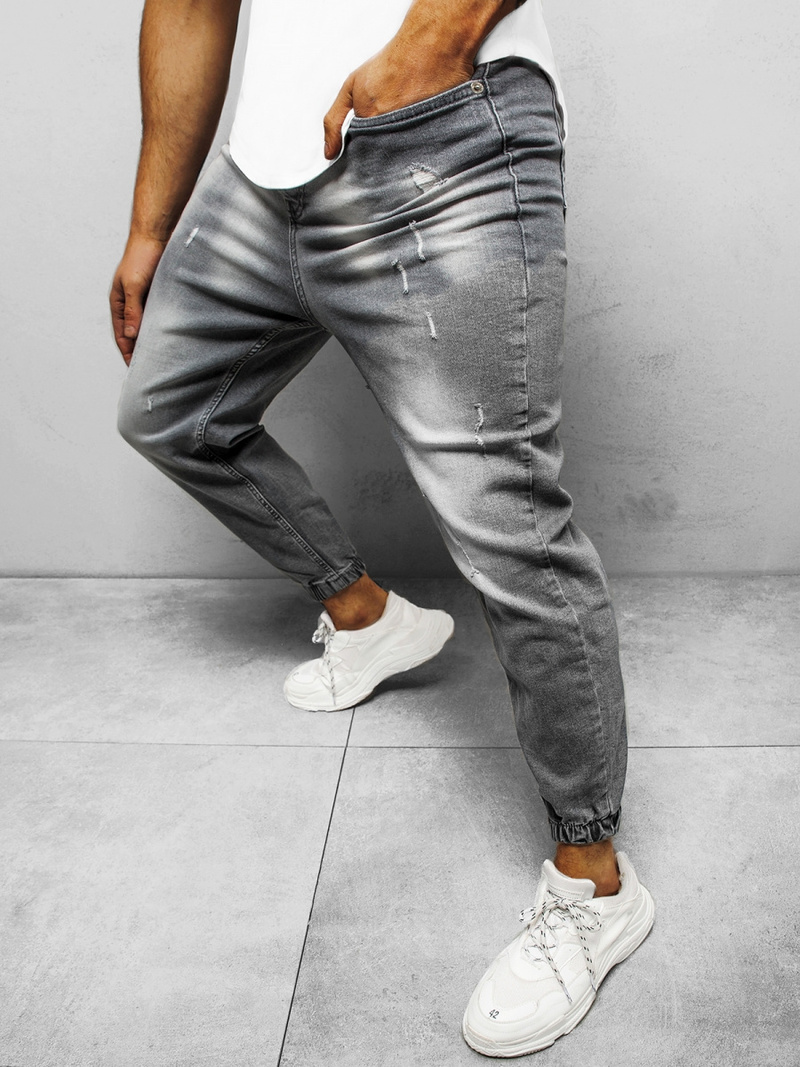 Férfi farmer nadrág Szürke OZONEE DP/743Z