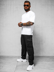 Férfi Nadrág Fekete OZONEE O/PS5527