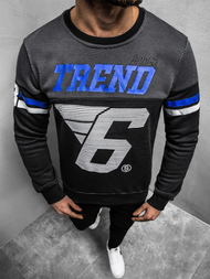 Férfi Melegítő Felső Fekete OZONEE JS/DD752Z