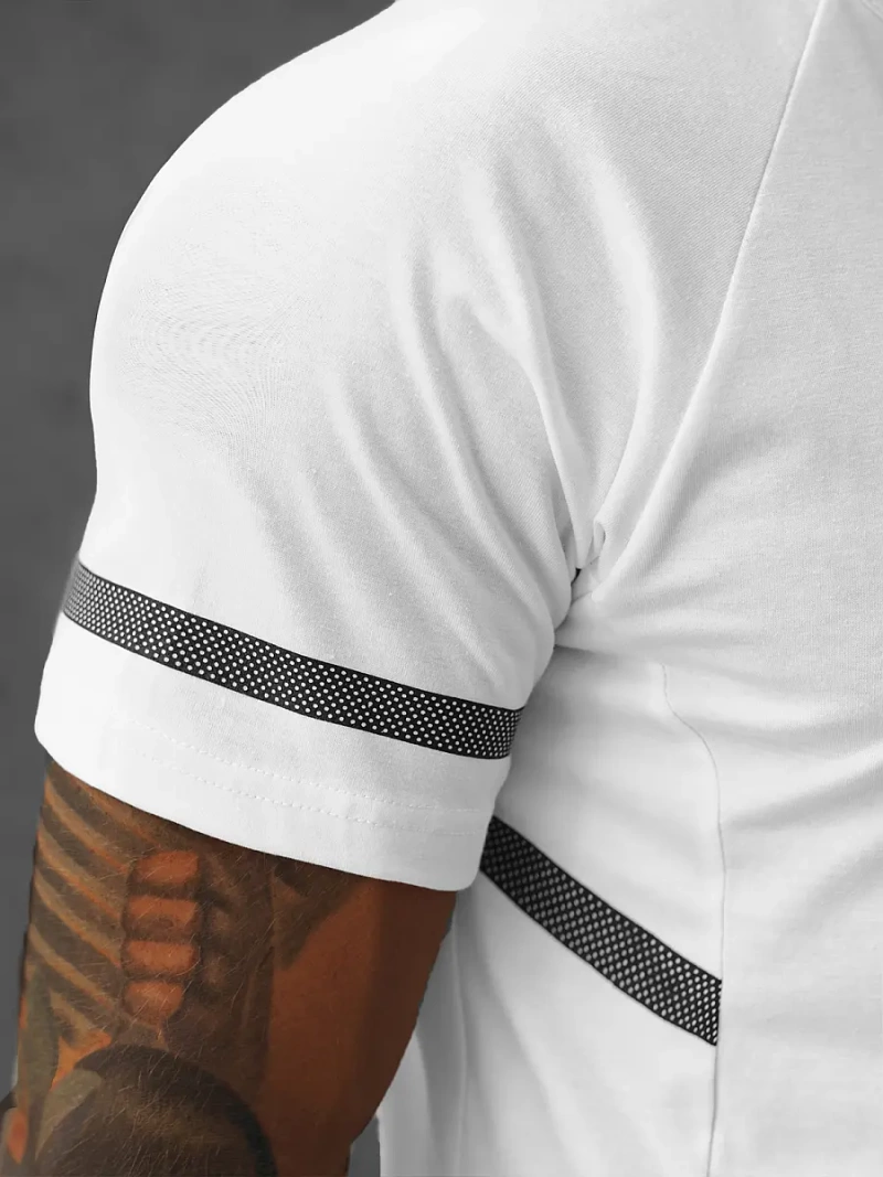 Férfi Póló Fehér OZONEE JS/S150/1Z