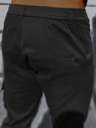 Férfi Chino Nadrág Fekete OZONEE B/20005SPZ