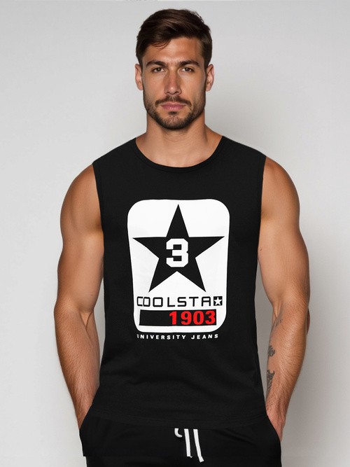 Férfi Atléta Fekete OZONEE JS/8B1719/3