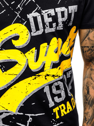 Férfi póló Fekete OZONEE JS/KS1942