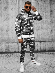 Férfi melegítő együttes szürke OZONEE O/8B159/2