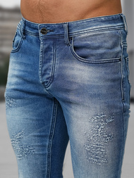 Férfi farmer nadrág kék OZONEE NB/MP0009BZ