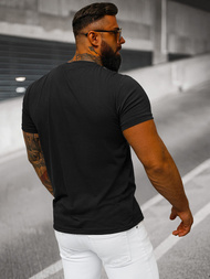 Férfi Póló Fekete OZONEE JS/712005Z 