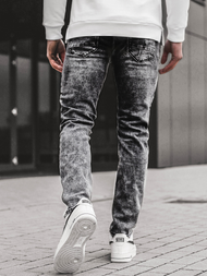 Férfi farmer nadrág Grafit OZONEEV/19194