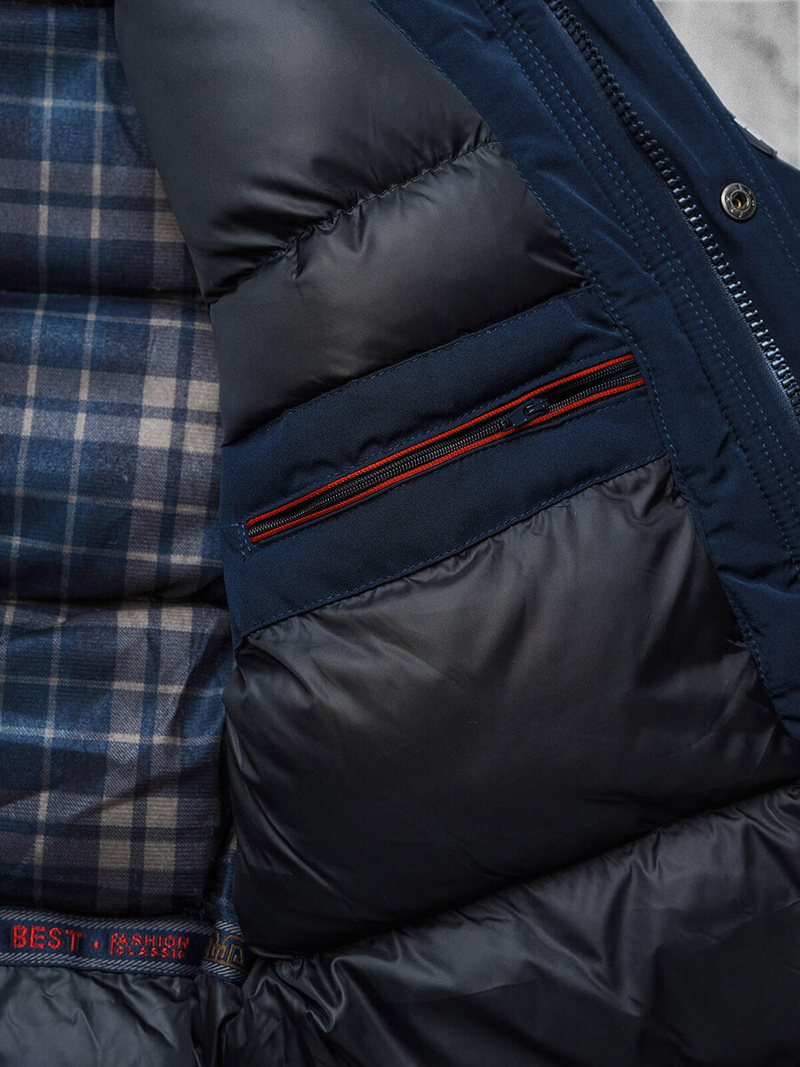 Férfi Kabát Gránát OZONEE JS/5M718/215