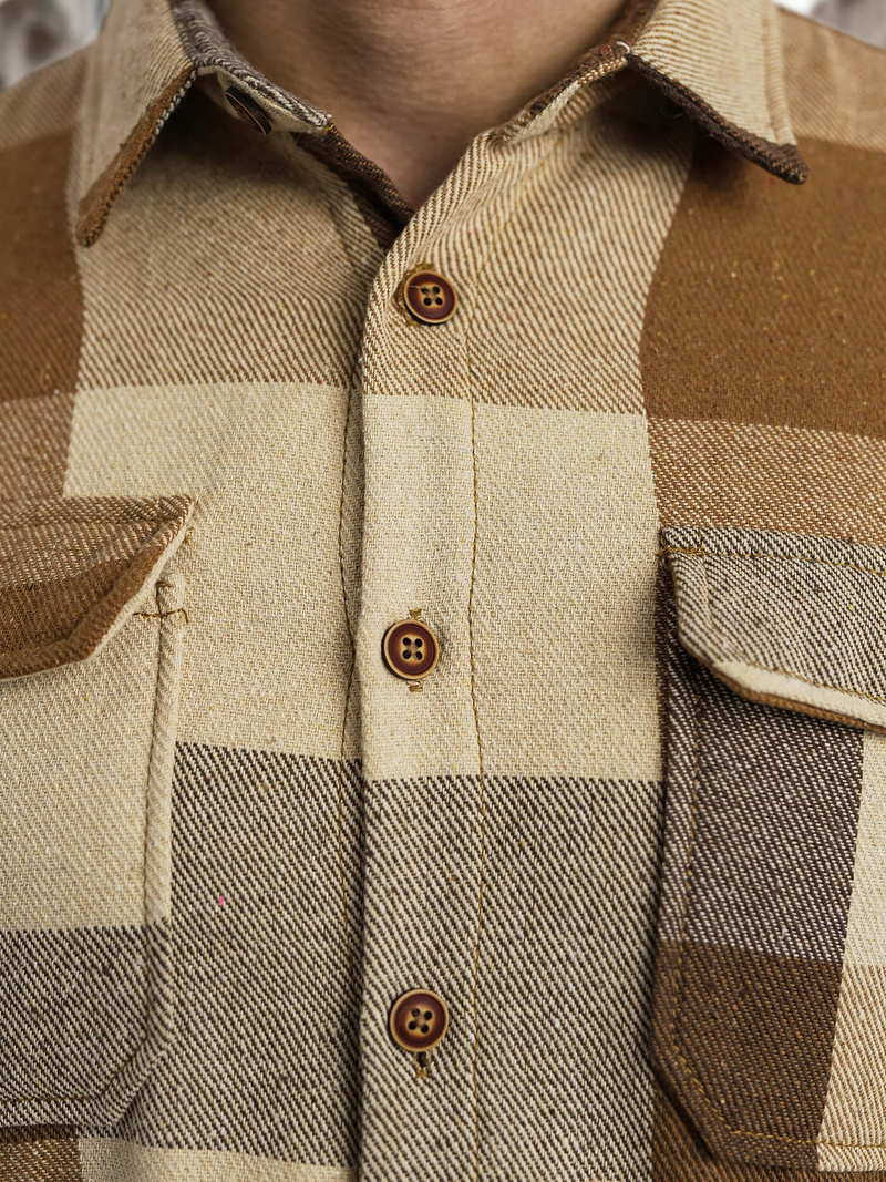 Férfi Ing Camel OZONEE NB/MC728KZ