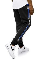 Férfi melegítő nadrág Fekete-kék OZONEE JS/AM120