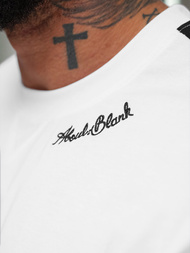 Férfi Póló Fehér OZONEE O/QQ1195