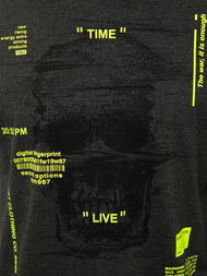 Férfi atléta grafit-sárga OZONEE MACH/M1212