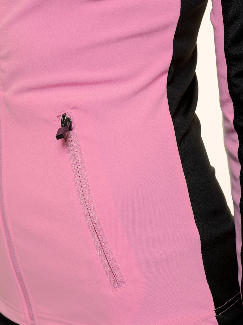 Női Melegítő Felső Rózsaszín-Fekete OZONEE JS/HD149/25