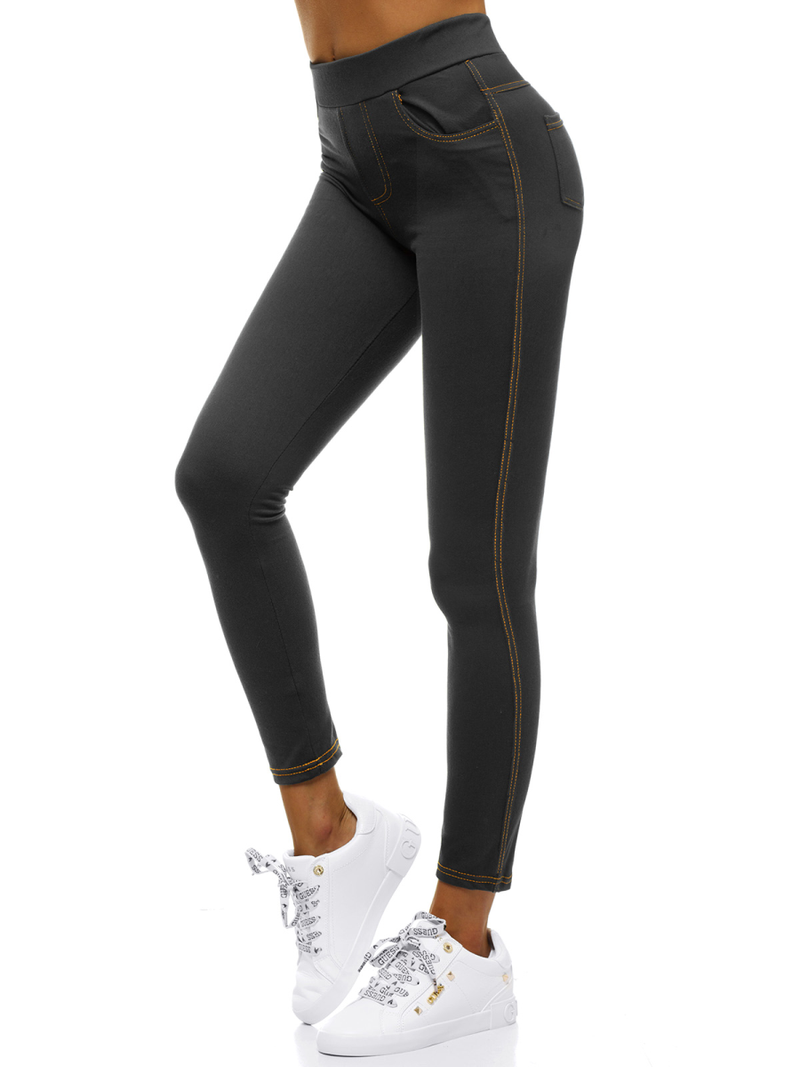 Női leggings Sötét-Szürke OZONEE JS/1016/A2