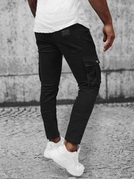 Férfi farmer nadrág fekete OZONEE NB/MP0123N