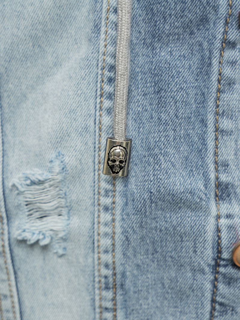 Férfi farmer dzseki világos-kék OZONEE NB/MJ505BC