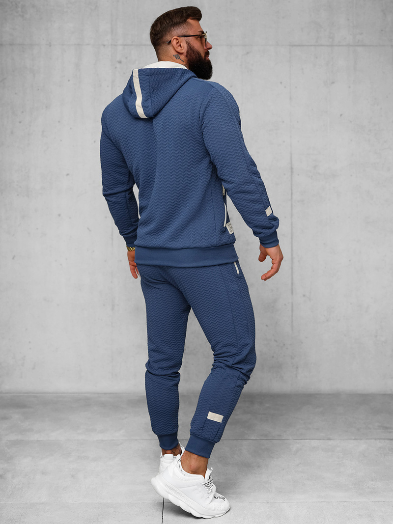 Férfi melegítő együttes indigó OZONEE O/FF5032AB