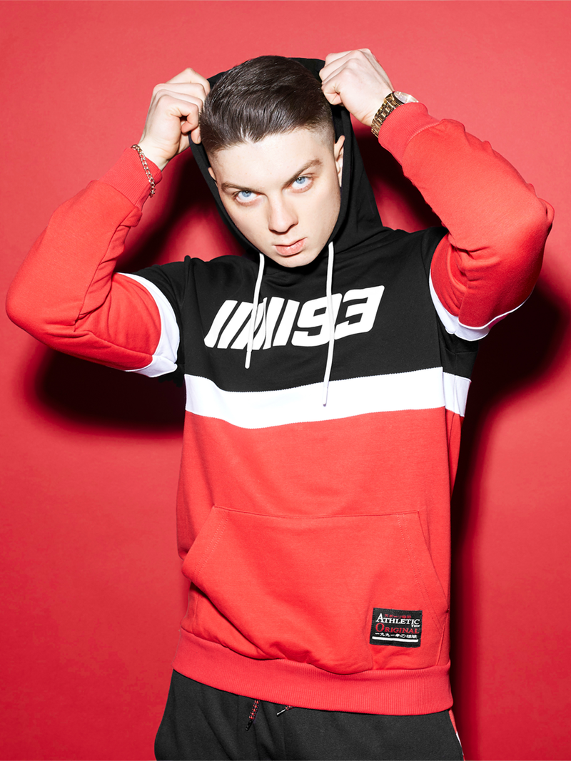 Férfi blúz Piros OZONEE A/0963Z