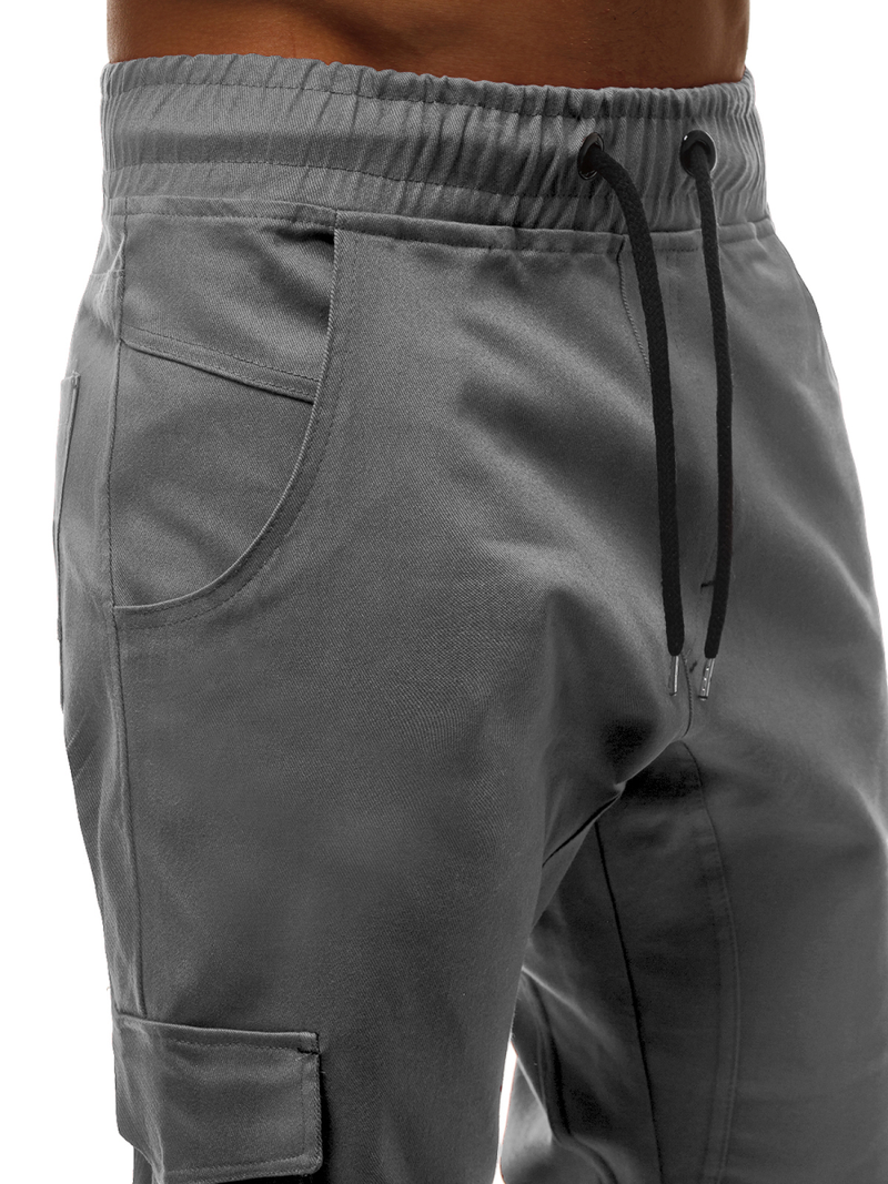 Férfi nadrág jogger Szürke OZONEE A/404