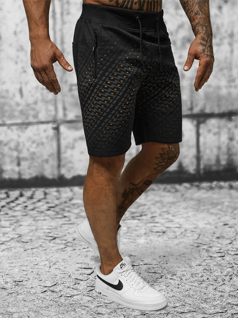 Férfi Rövidnadrág Fekete OZONEE JS/8K1129/3