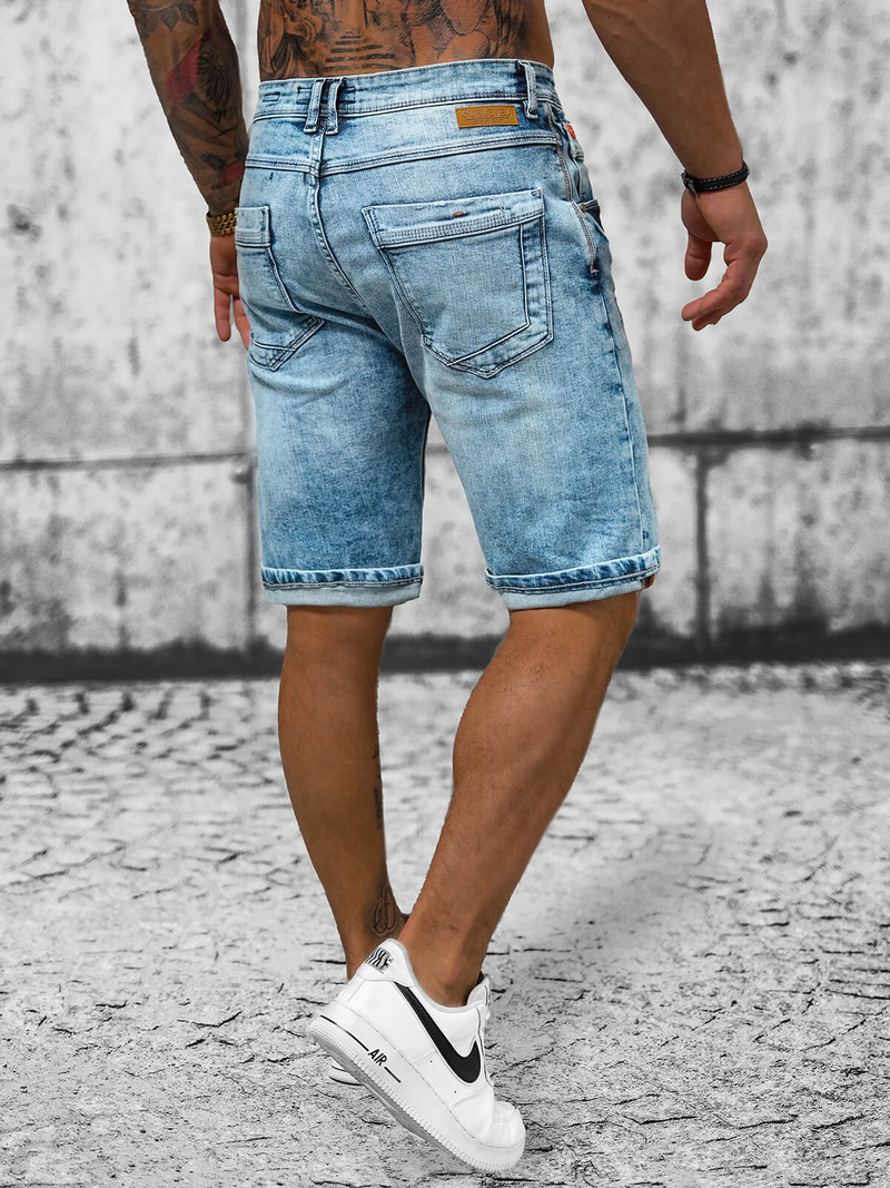 Férfi Rövidnadrág Kék OZONEE O/19300