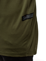 Férfi hosszú ujjú póló Zöld OZONEE O/1292Z 