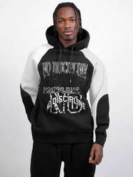 Kapucnis felső fekete OZONEE O/SWE23037Z