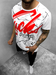 Férfi póló Fehér OZONEE JS/KS2015Z