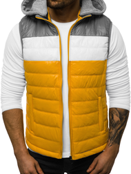 Férfi mellény Sárga OZONEE N/6105