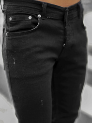 Férfi Farmer Nadrág Fekete OZONEE E/5195/01