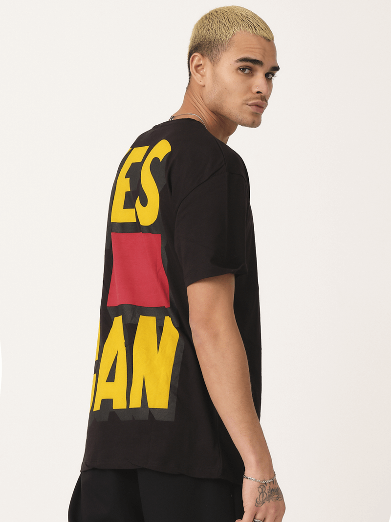 Férfi póló Fekete OZONEE MR/21540