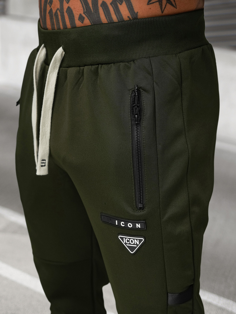 Férfi melegítő együttes khaki OZONEE O/LN11760