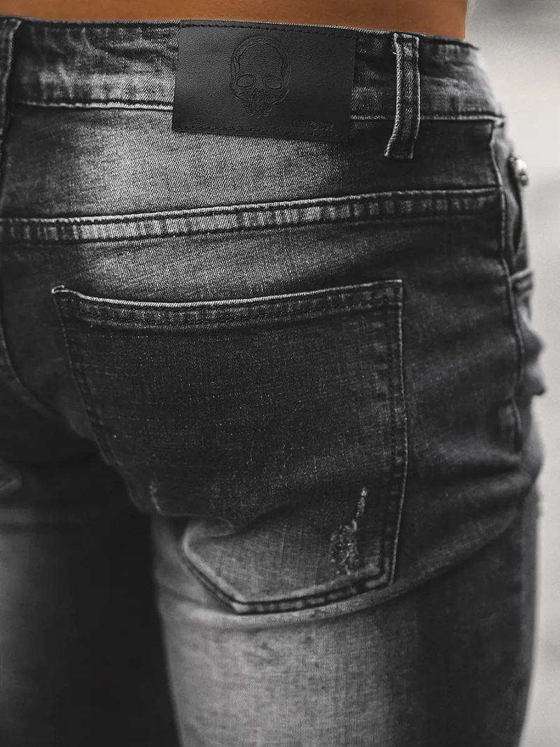 Férfi farmer nadrág fekete OZONEE NB/MP0126N