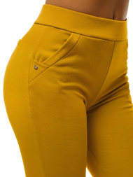 Női leggings camel OZONEE JS/1027/C10