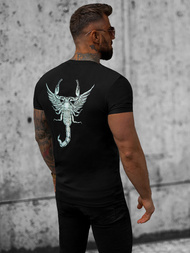 Férfi Póló Fekete OZONEE NB/MT3057