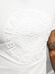 Férfi Póló Fehér OZONEE NB/MT3056Z