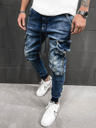 Férfi farmer nadrág Kék OZONEE O/B5787