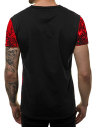 Férfi póló Piros OZONEE JS/SS11017