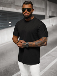 Férfi Póló Fekete OZONEE NB/MT3098