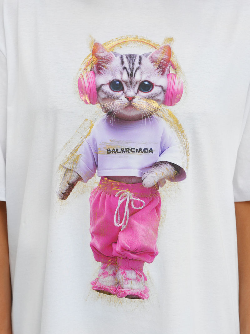 Női polo fehér OZONEE DJ77423