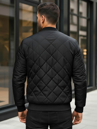 Férfi kabát fekete OZONEE JS/MY01Z