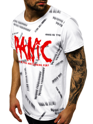 Férfi póló Fehér OZONEE JS/KS1998