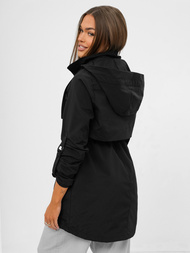 Női kabát fekete OZONEE JS/16M9235/392