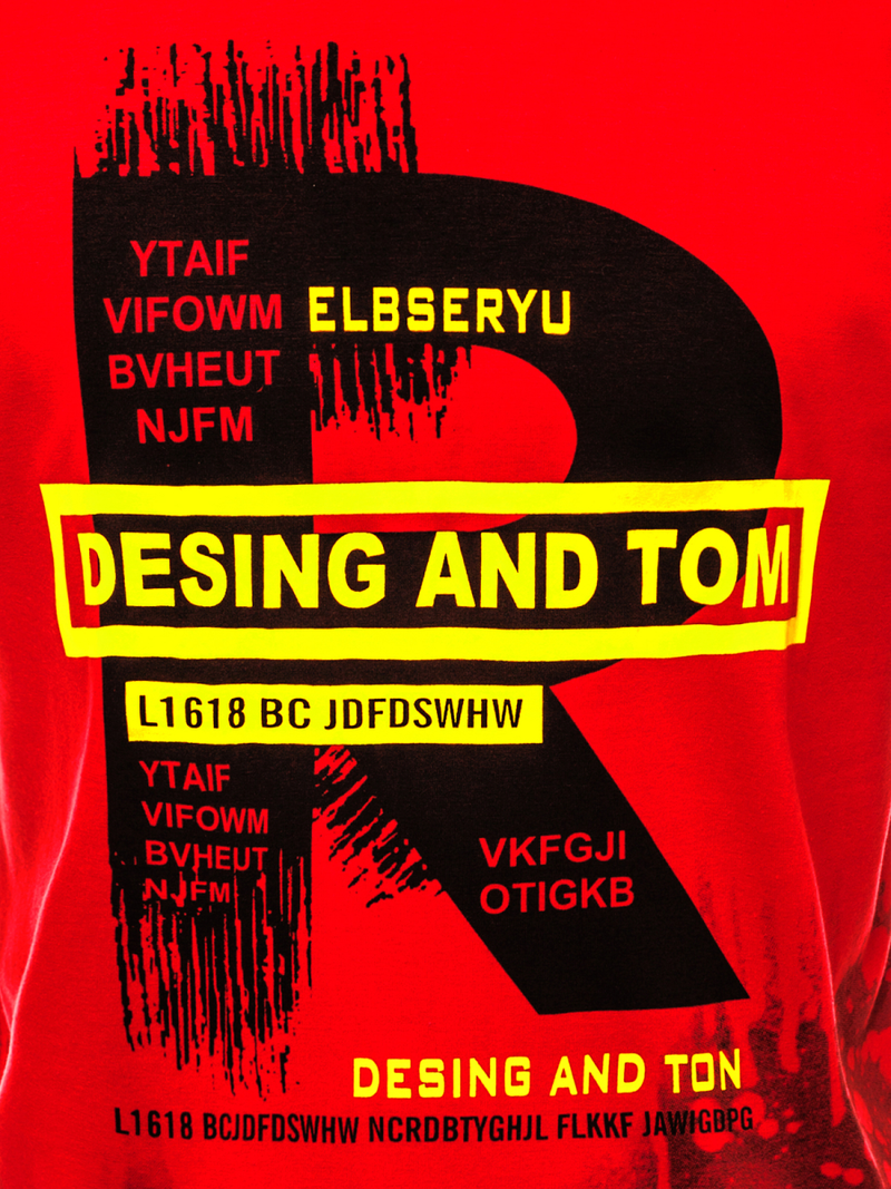 Férfi póló Piros OZONEE JS/KS1945