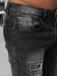 Férfi farmer nadrág fekete OZONEE NB/MP0142NZ