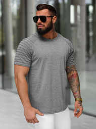 Férfi Póló Grafit OZONEE JS/8T88/5Z