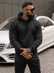 Férfi melegítő együttes Fekete OZONEE JS/68C10381/3Z