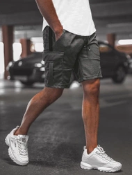 Férfi Rövidnadrág Grafit OZONEE O/WW20016/3