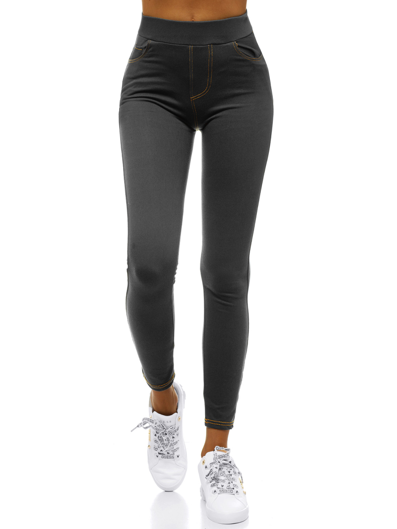 Női leggings Sötét-Szürke OZONEE JS/1016/A2